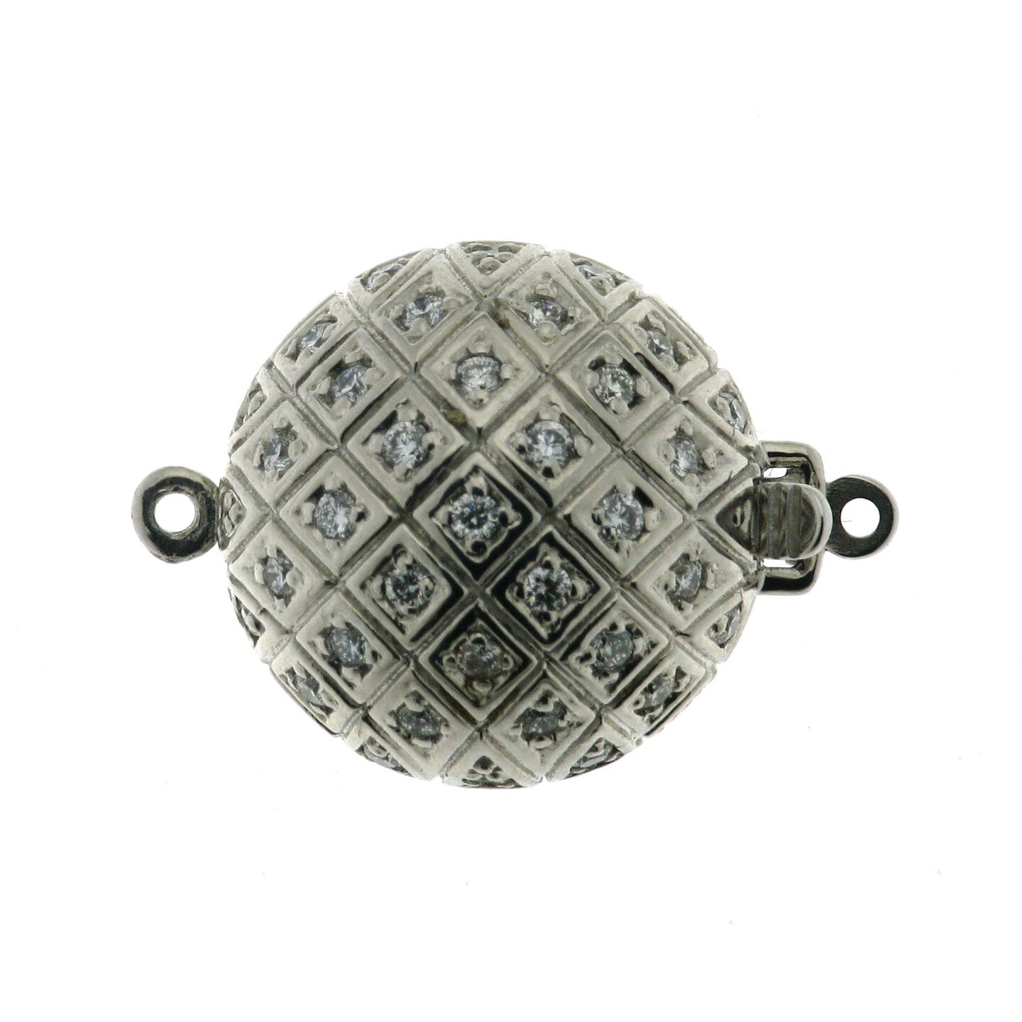 Kreuz-Pav&eacute;e-Kugelschlie&szlig;e, 15 mm