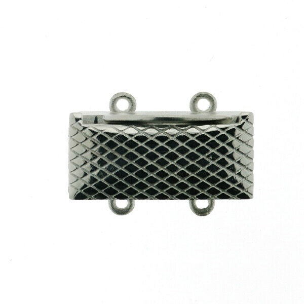 Magnetic bracelt claps,  2-row, 18 mm