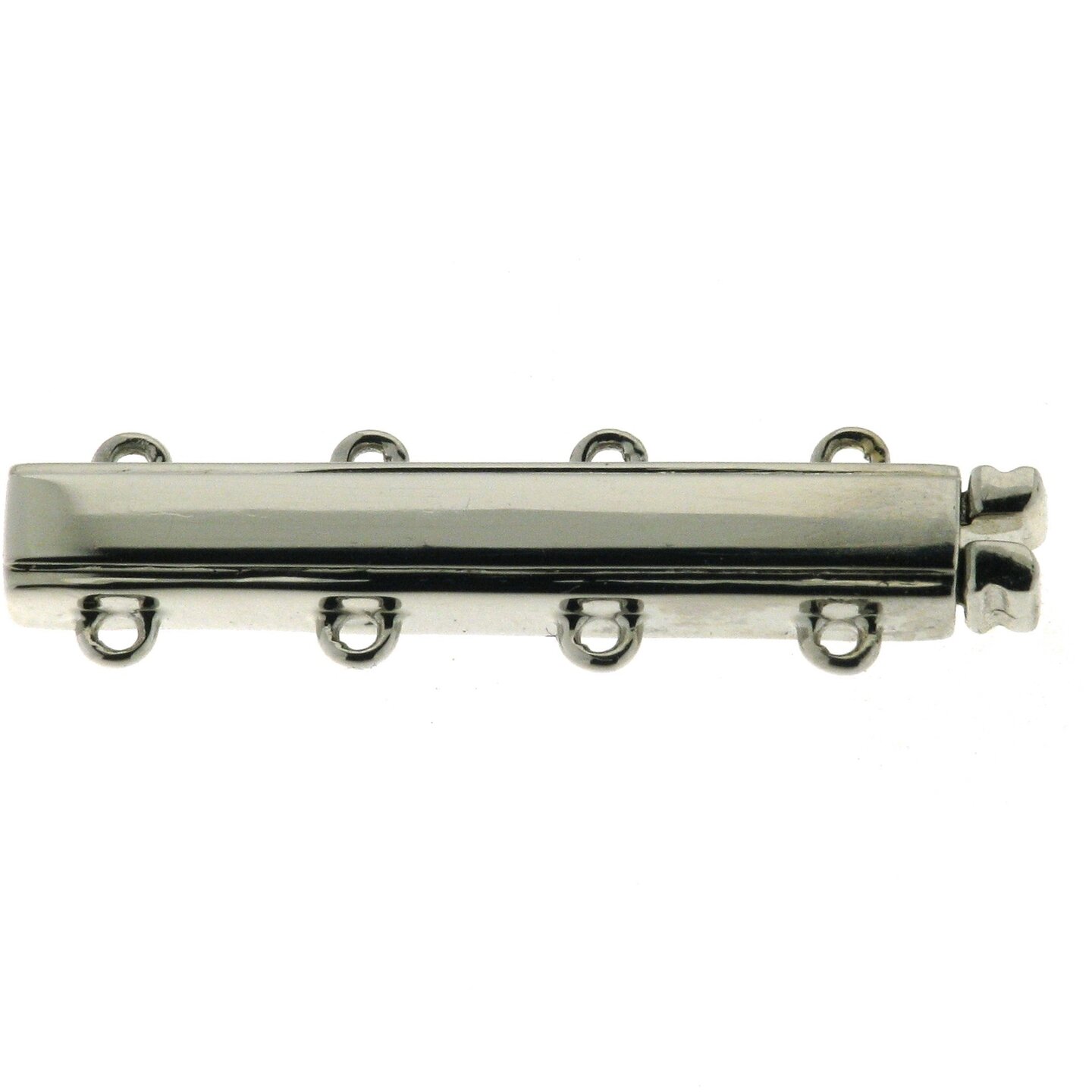 Bar bracelet clasp, 4-row, length 24 mm
