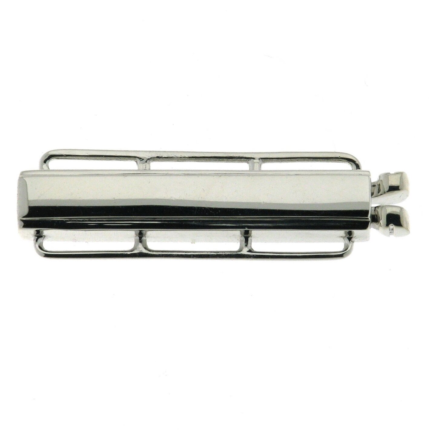 Bar bracelet clasp with stringing bar length 22 mm