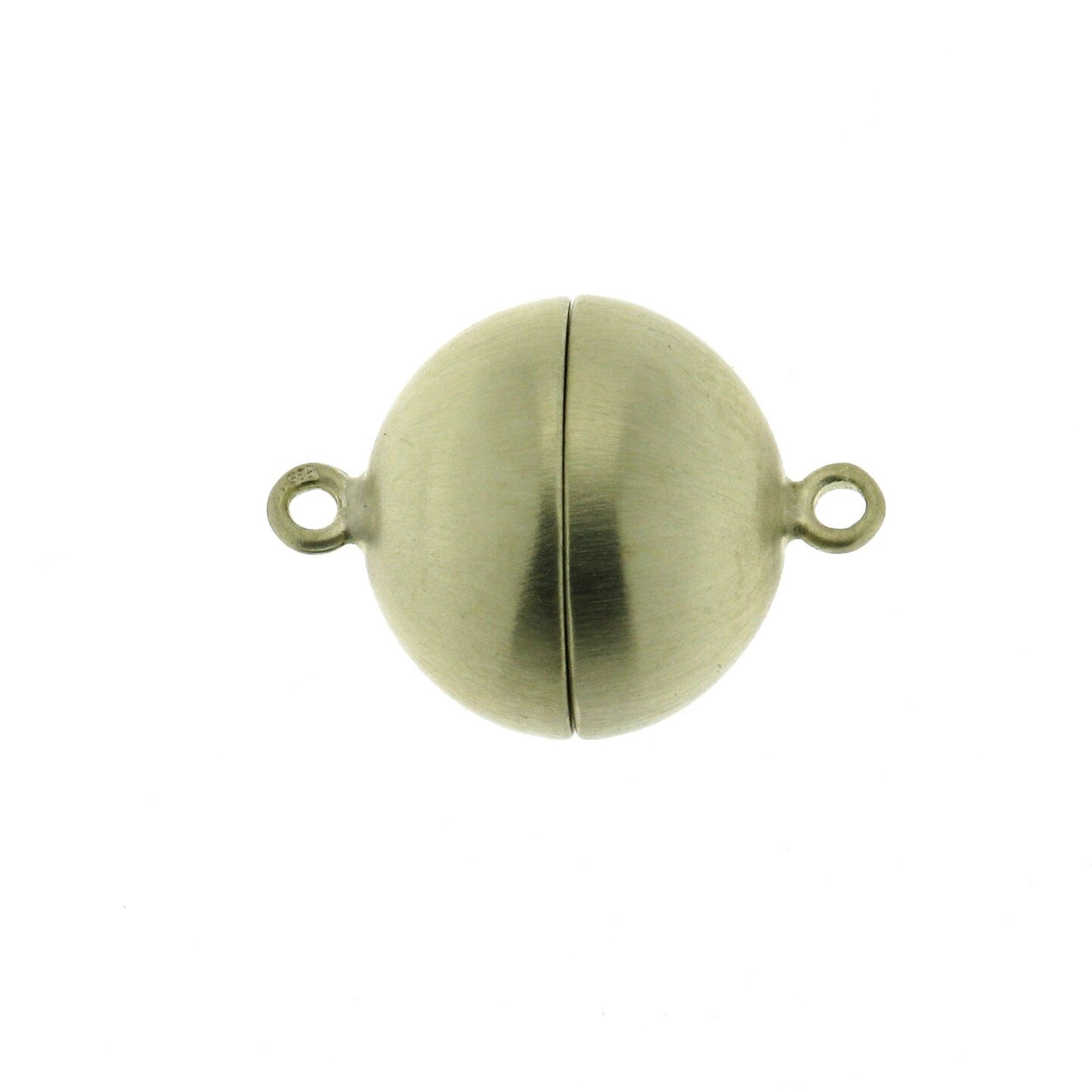 Magnetkugelschlie&szlig;e, seidenmatt, 12 mm
