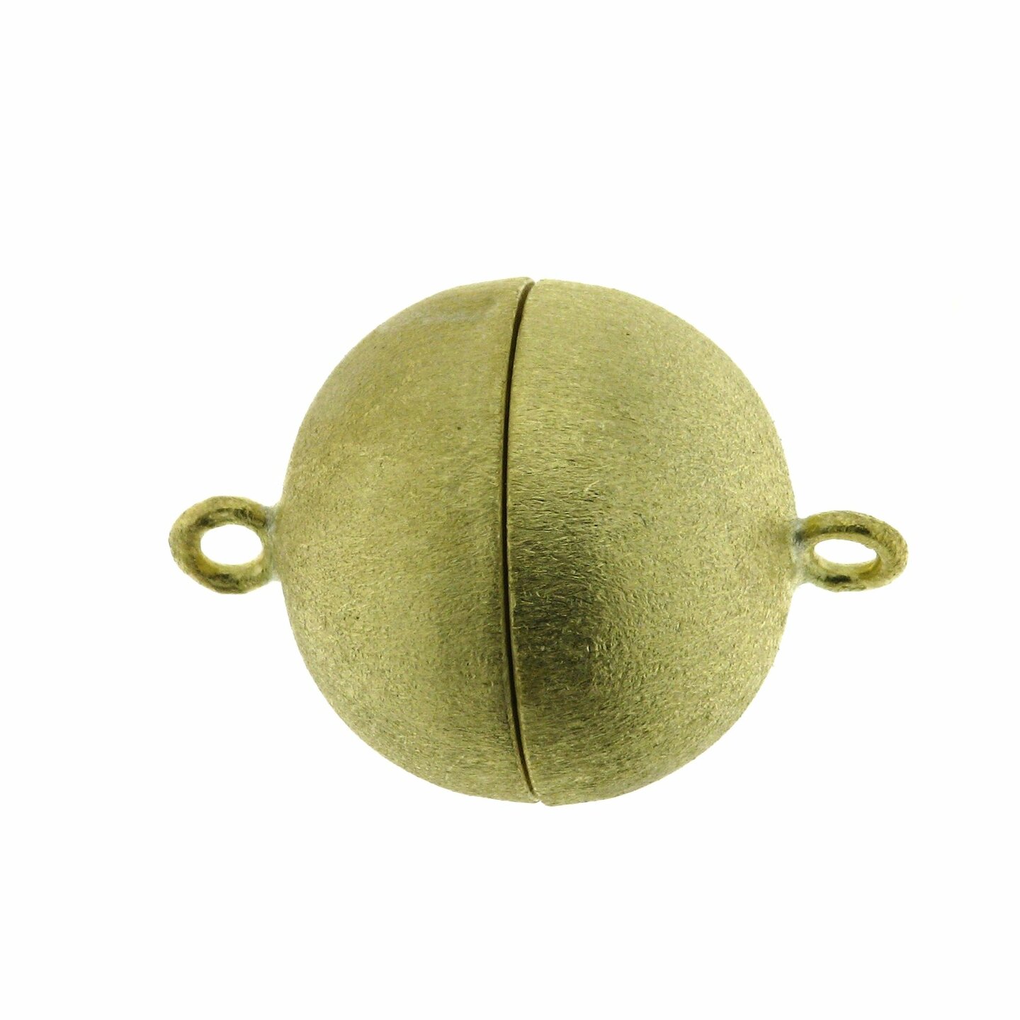 Magnetic ball clasp, 12 mm, firn