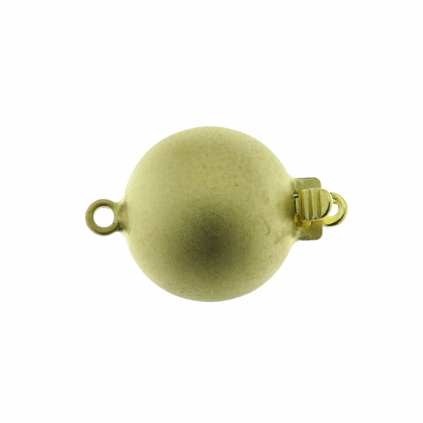 Clasp 1-row, 12 mm, smooth matt