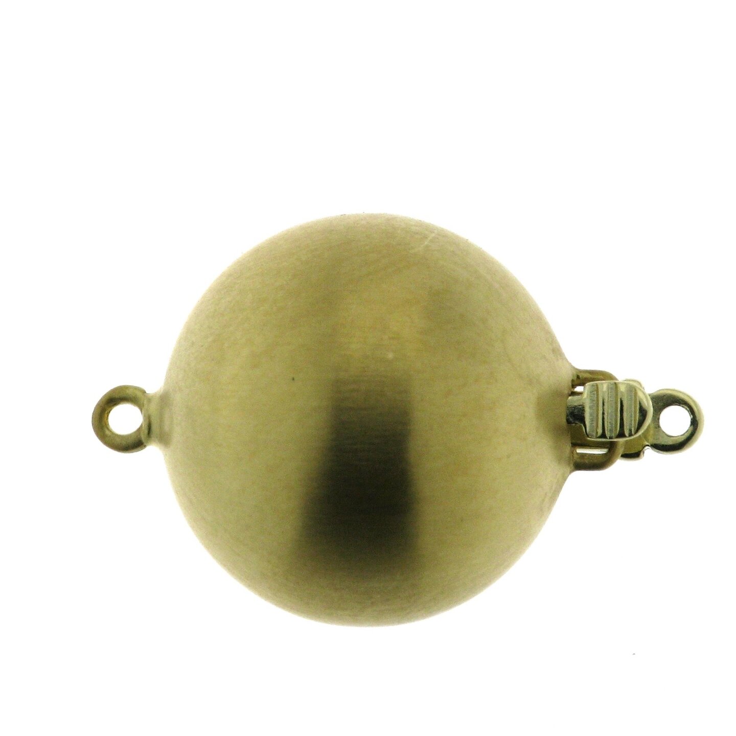 Clasp 1-row, 15 mm, smooth matt