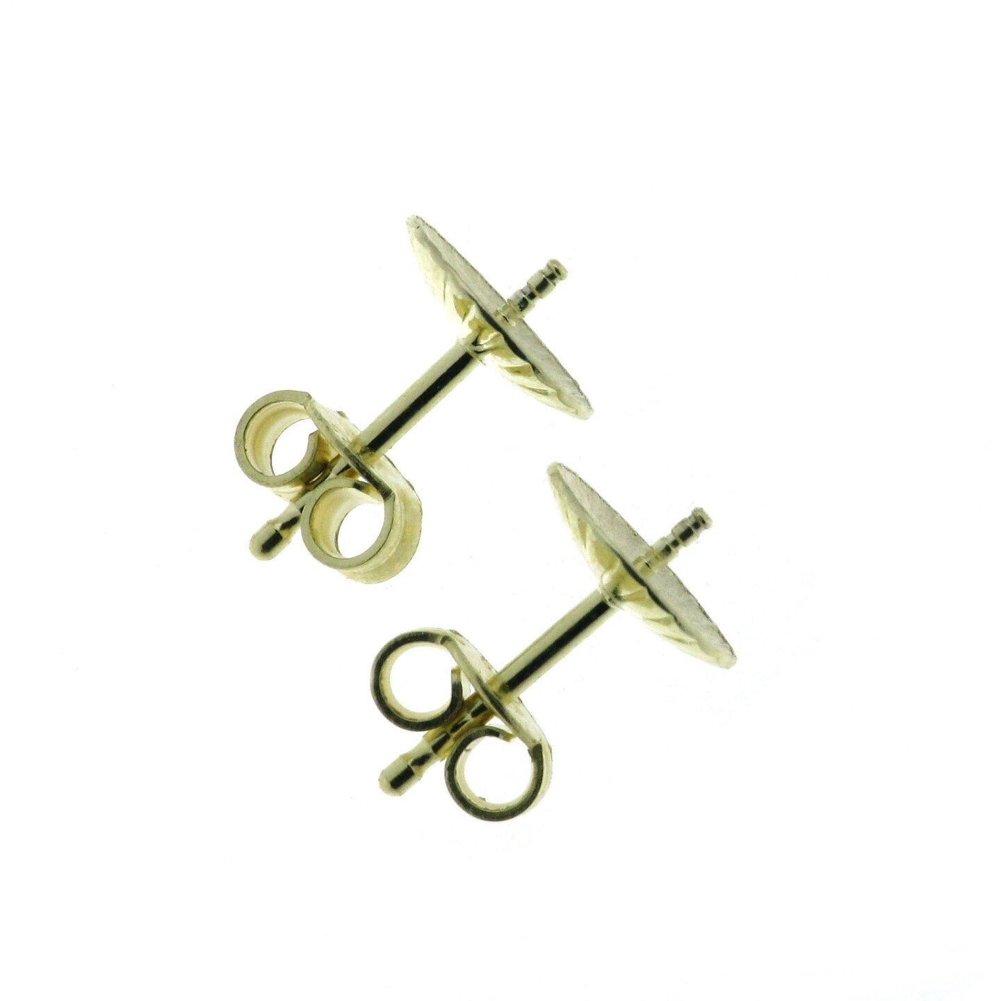 Earstud finding with 8 mm pearl cup