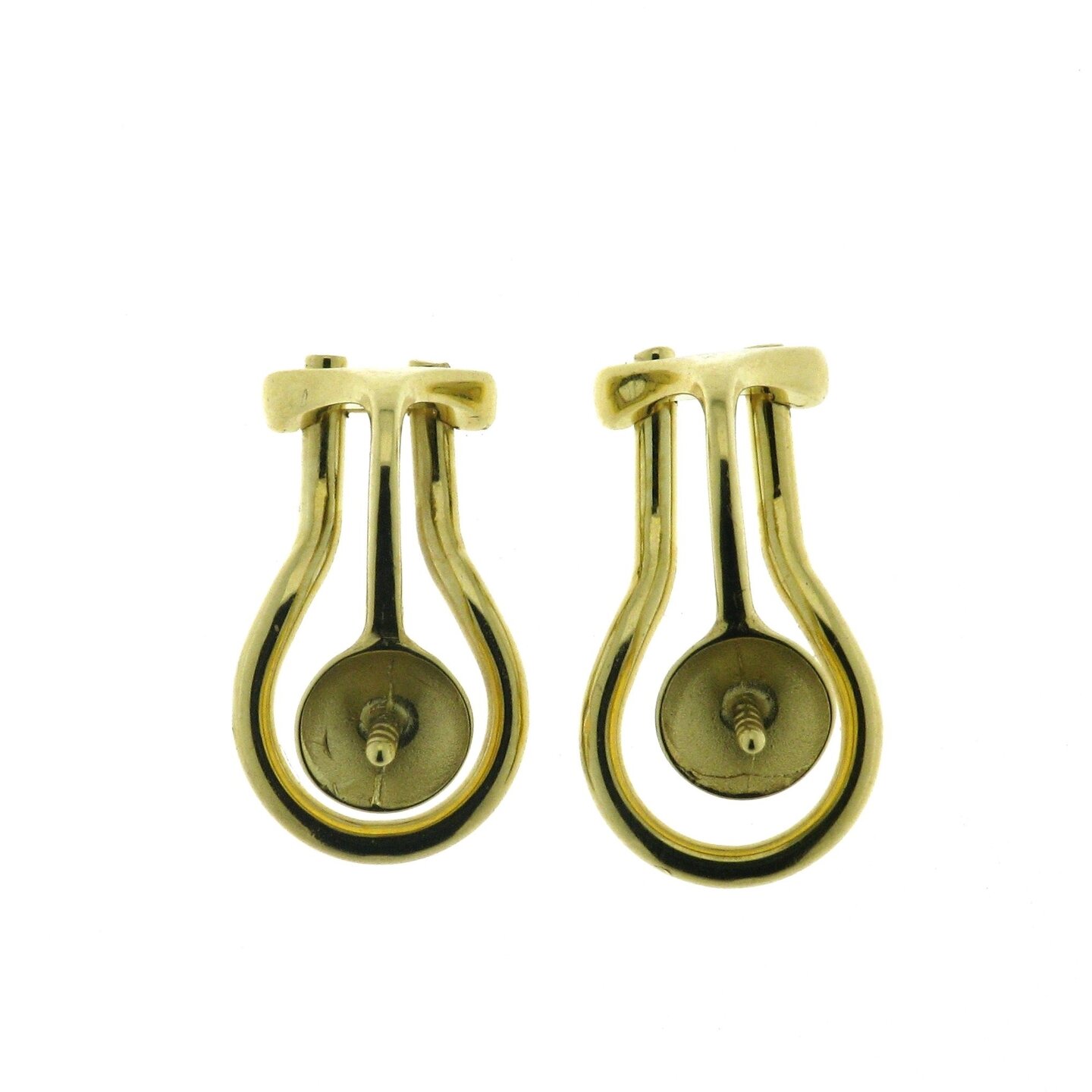 Clip-on Earring with 5 mm pearl cup