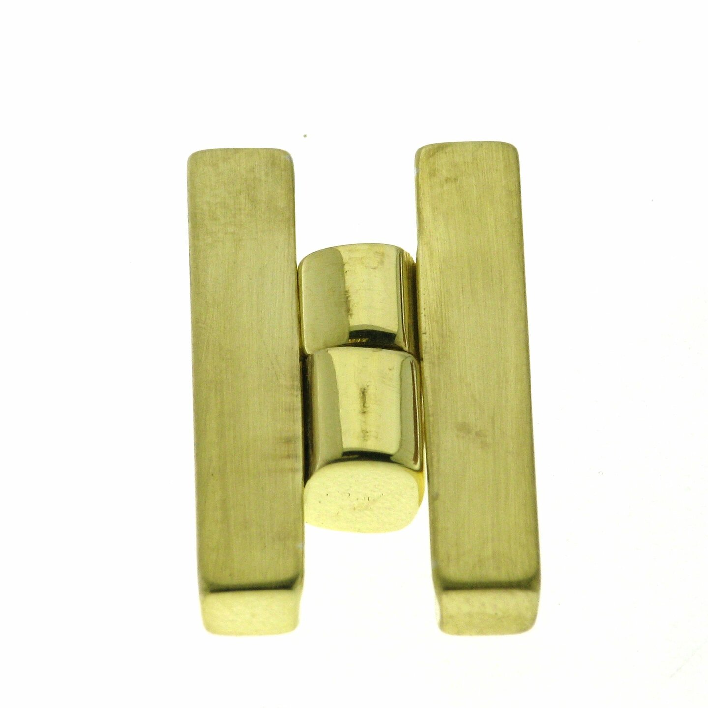 Magnetic bracelt claps, matt/shiny, multi row