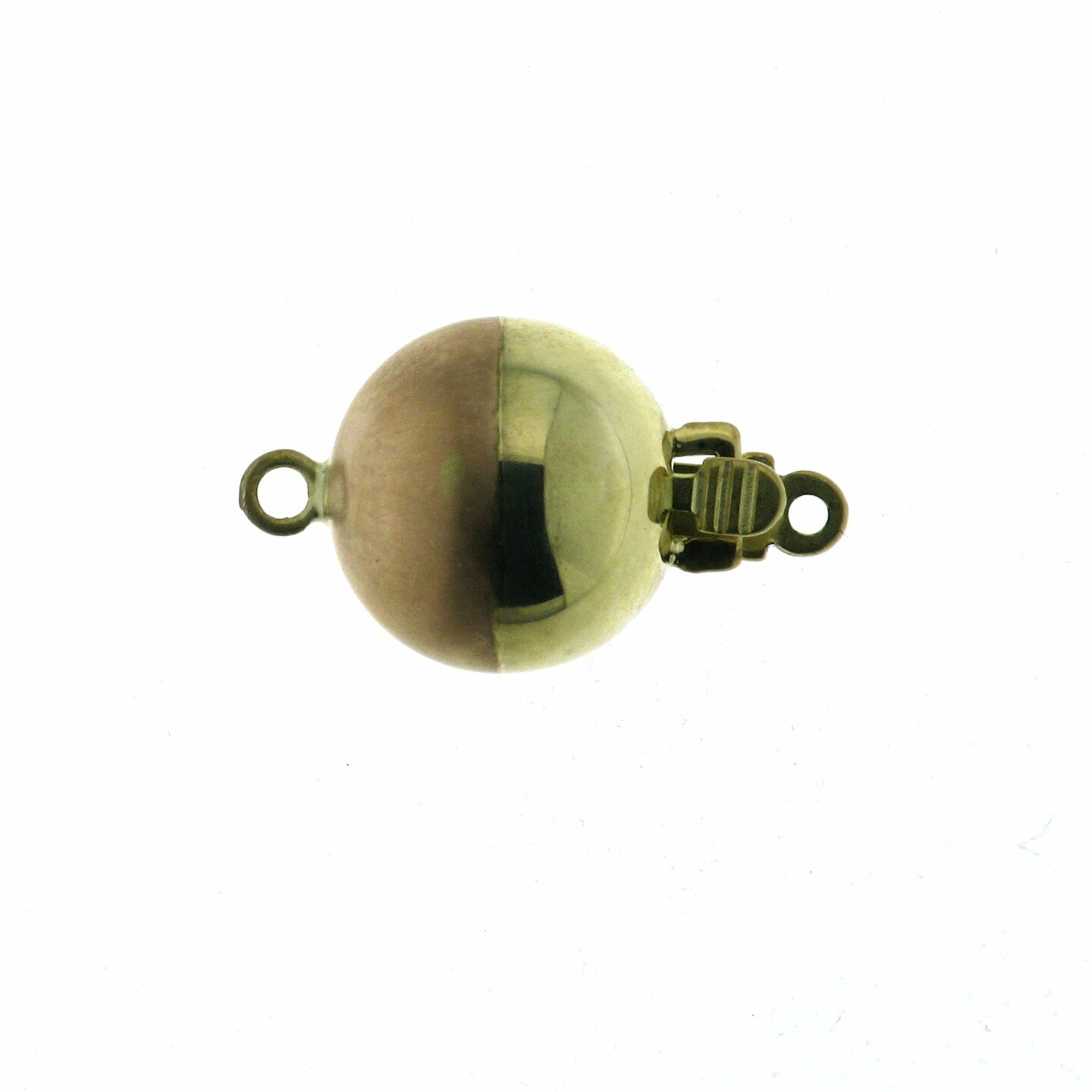 Clasp 1-row, 9 mm, RGYG, smooth matt/shiny