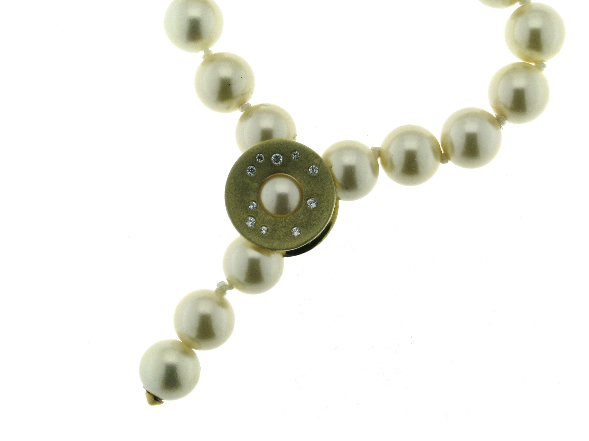 1-row Vario clasp with Diamonds