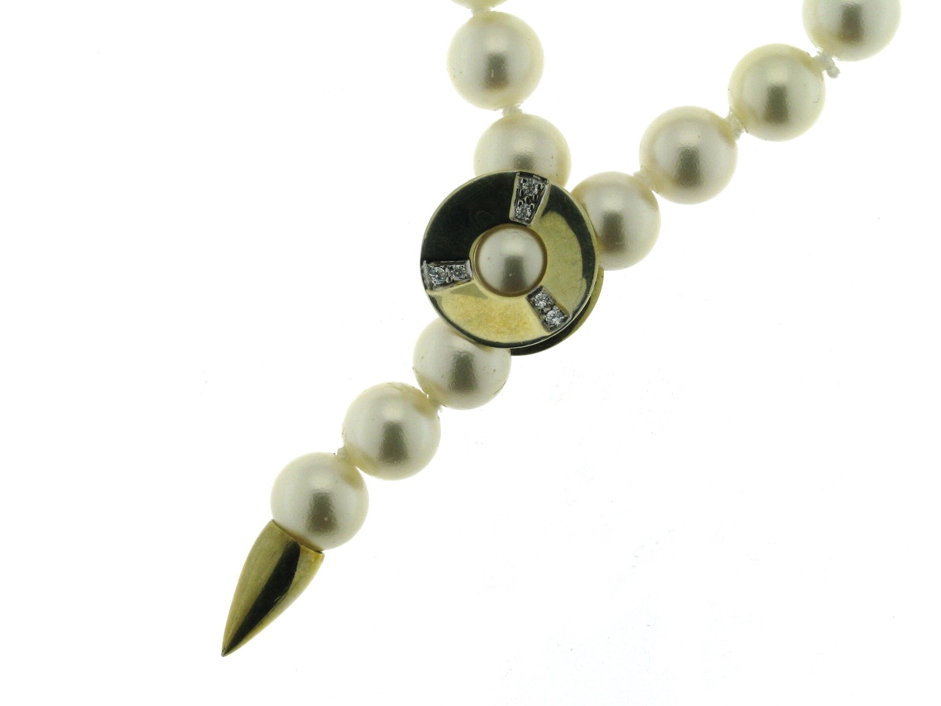 1-row Vario clasp with Diamonds