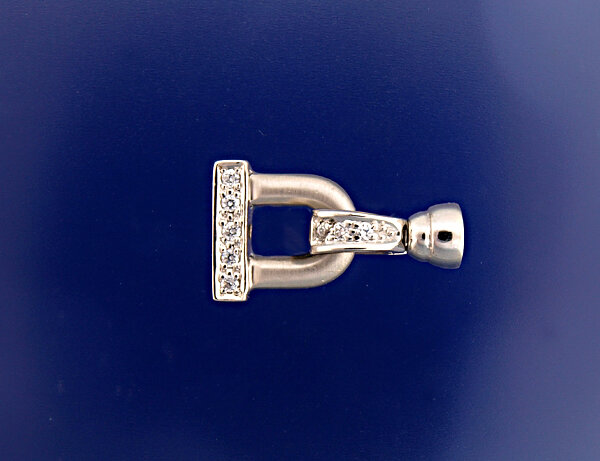 1-row Diamond clip clasp