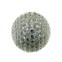 Pavée-Wechselkugelschließe, 19 mm, Brillanten 6,645ct, H,si