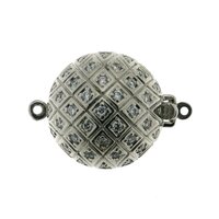 Kreuz-Pavée-Kugelschließe, 15 mm