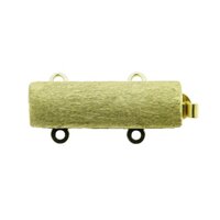 Armbandschließe, gefräst, 2-rhg., Länge 20 mm