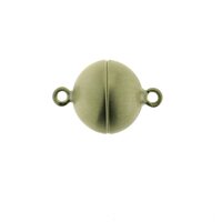 Magnetkugelschließe, seidenmatt, 10 mm