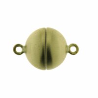 Magnetkugelschließe, seidenmatt, 13 mm