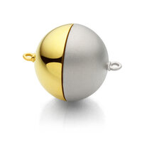 Magnetkugelschließe, GGWG, pol./seidenmatt, 13 mm