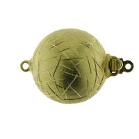 Kugelschließe, eismatt, 15 mm