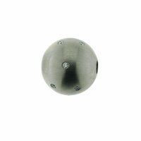 Brillantwechselkugelschließe, gestreut, seidenmatt, 13 mm