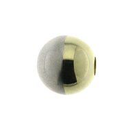 Wechselkugelschließe, GGWG, glänzend/seidenmatt, 13 mm