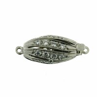 Clique-Pavée-Schließe mit Brillanten