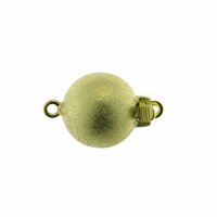 Kugelschließe, gefrostet, 10 mm