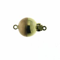 Kugelschließe, RGGG, seidenmatt/glänzend, 9 mm