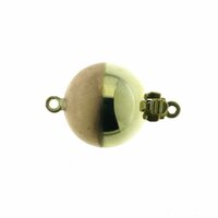 Kugelschließe, RGGG, seidenmatt/glänzend, 15 mm