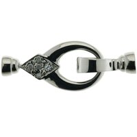 1-row Diamond clip clasp