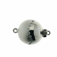 Brillantkugelschließe, S-Linie. seidenmatt/glänzend, 11 mm