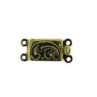 Box clasp, 2-row, slim version