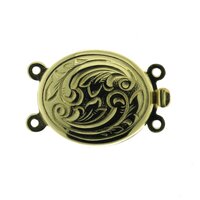 Kastenschließe, 2-rhg.