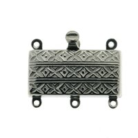 Kastenschließe, 3-rhg.